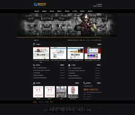 拓展真人cs野战训练类 带手机版数据同步 模板下载 框分类信息系统