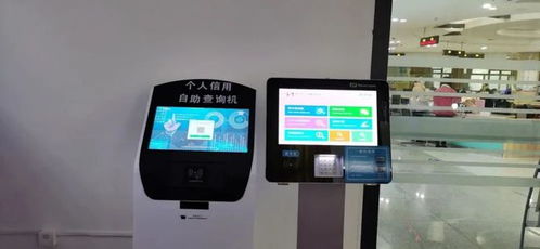 黄山市首台公共信用自助查询终端投用